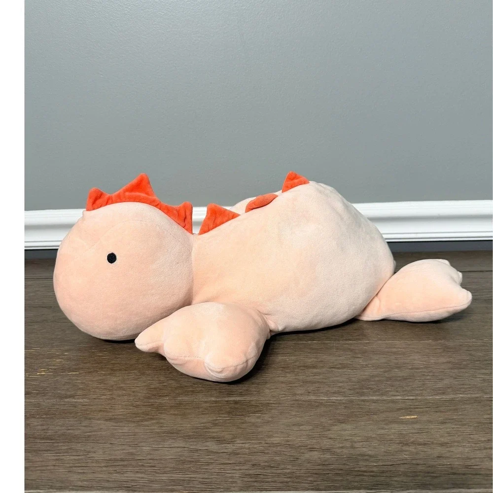 Pillowfort Weighted‎ Pink Dino Plush Target Dinosaur Stuffed Animal Spikes
